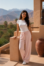 Pack linen pants