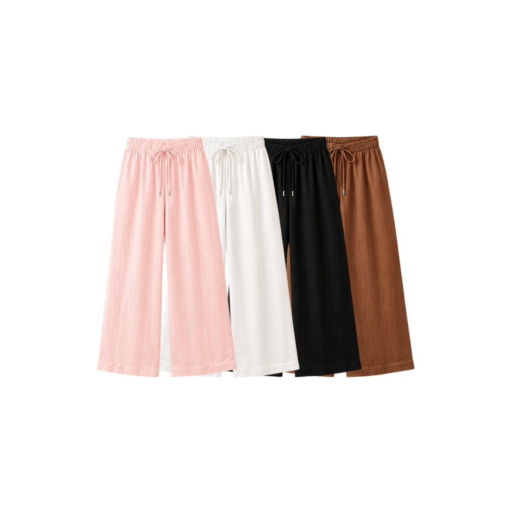 Pack linen pants